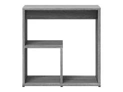 Mesas de apoio 2 pcs 50x30x50 cm derivados madeira cinza sonoma