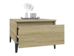 Mesas de apoio 2 pcs 50x46x35 cm deriv. madeira carvalho sonoma PT369853