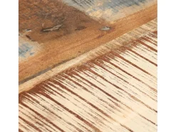 Mesas de apoio 2 pcs 31,5x24,5x64,5cm madeira recuperada maciça