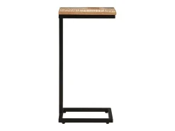 Mesas de apoio 2 pcs 31,5x24,5x64,5cm madeira recuperada maciça PT661796