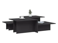 Mesas de centro 2 pcs derivados de madeira cinzento PT655640