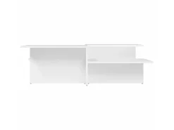 Mesas de centro 2 pcs derivados de madeira branco PT258718