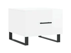 Mesas de centro 2 pcs 50x50x40 cm branco brilhante PT937666