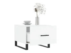 Mesas de centro 2 pcs 50x50x40 cm branco brilhante PT937666