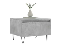 Mesas de centro 2 pcs 50x46x35 cm deriv. madeira cinza-cimento PT500358