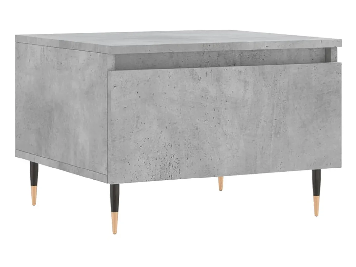 Mesas de centro 2 pcs 50x46x35 cm deriv. madeira cinza-cimento PT463120