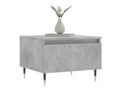 Mesas de centro 2 pcs 50x46x35 cm deriv. madeira cinza-cimento PT463120