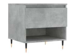 Mesas de centro 2 pcs 50x46x50 cm deriv. madeira cinza-cimento PT981246