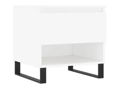 Mesas de centro 2 pcs 50x46x50 cm derivados de madeira branco PT445024