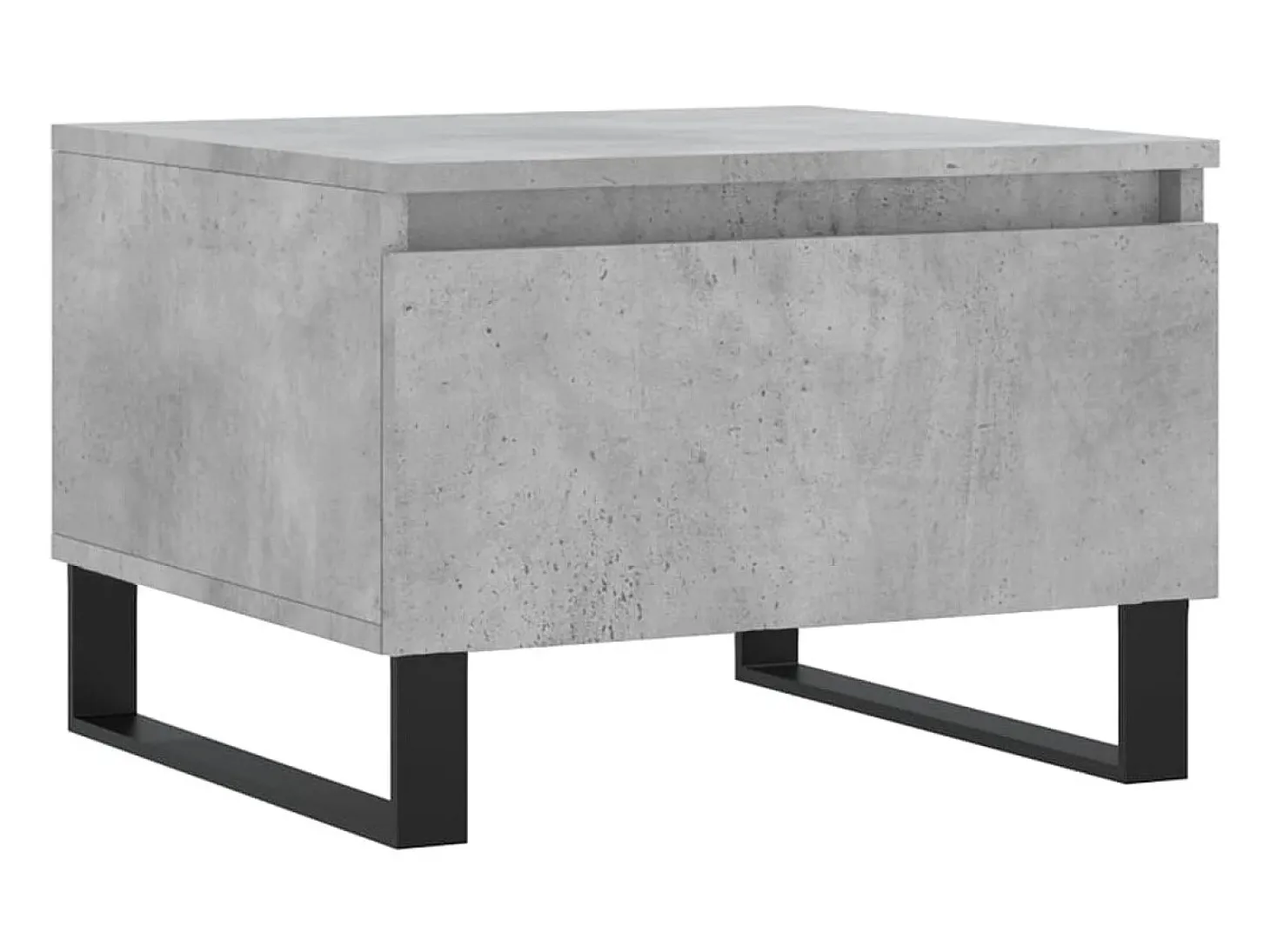 Mesas de centro 2 pcs 50x46x35 cm deriv. madeira cinza-cimento PT855779
