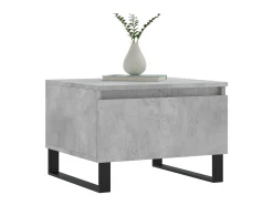 Mesas de centro 2 pcs 50x46x35 cm deriv. madeira cinza-cimento PT855779