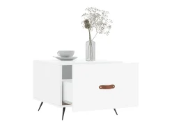 Mesas de centro 2 pcs 50x50x40 cm branco brilhante PT344822