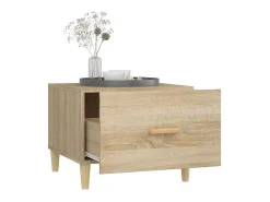 Mesas de centro 2 pcs 50x50x40cm deriv. madeira carvalho sonoma PT463294