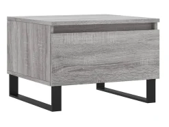 Mesas de centro 2 pcs 50x46x35cm deriv. madeira cinzento sonoma PT126436