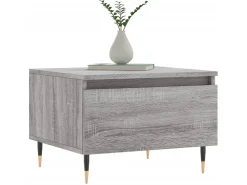 Mesas de centro 2 pcs 50x46x35cm deriv. madeira cinzento sonoma PT566004