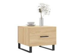 Mesas de centro 2 pcs 50x50x40cm deriv. madeira carvalho sonoma PT739466