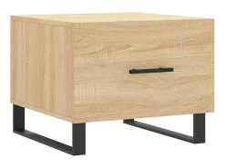 Mesas de centro 2 pcs 50x50x40cm deriv. madeira carvalho sonoma PT739466