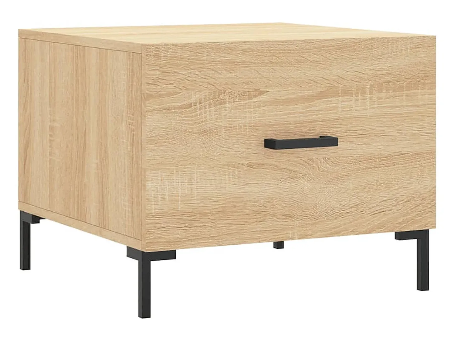 Mesas de centro 2 pcs 50x50x40cm deriv. madeira carvalho sonoma PT962246