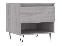 Mesas de centro 2 pcs 50x46x50cm deriv. madeira cinzento sonoma PT332831