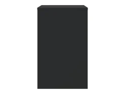 Mesas de encaixar 3 pcs derivados de madeira preto