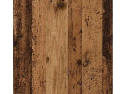Mesas laterais 2 pcs c/ prateleira 110x50x103cm madeira velha