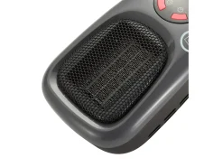 Mini aquecedor Balderia com tomada - Aquecedor com ventilador 500 W Aquecedor com tomada
