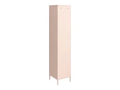 Mission District | Armário Cacifo com 1 Porta em Metal Rosa