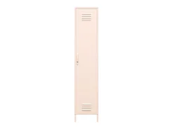 Mission District | Armário Cacifo com 1 Porta em Metal Rosa