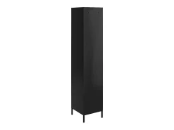 Mission District | Armário Cacifo com 1 Porta em Metal Preto