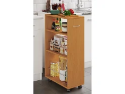 Mobiliário de cozinha servindo carrinho Tusal Livro A. 85 x L. 25 x P. 50 cm