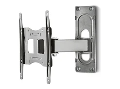 Montagem na parede de TV B-FS2 Prata A. 22 x L. 22 x P. 10 cm