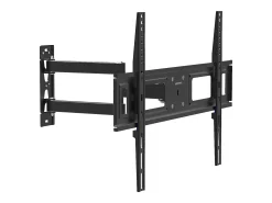 Montagem na parede de TV B-SN600 Preto A. 42 x L. 64 x P. 8 cm