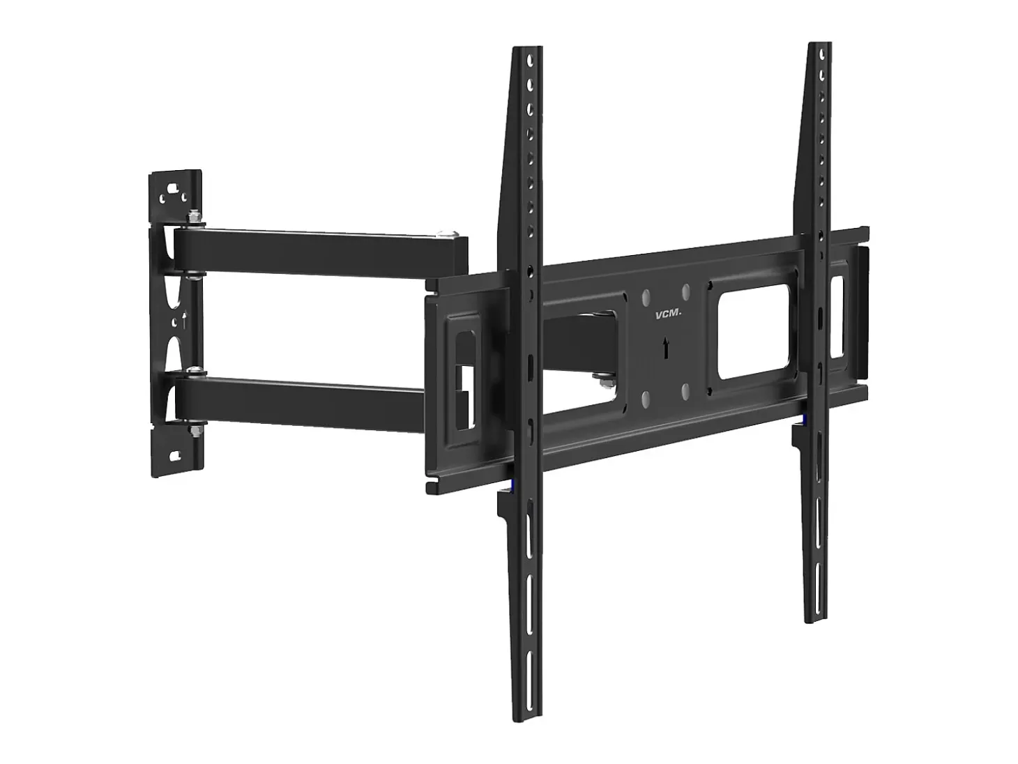 Montagem na parede de TV B-SN600 Preto A. 42 x L. 64 x P. 8 cm