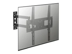 Montagem na parede de TV B-SN400 Preto A. 42 x L. 44 x P. 8 cm