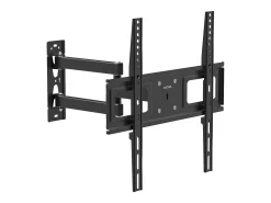 Montagem na parede de TV B-SN400 Preto A. 42 x L. 44 x P. 8 cm