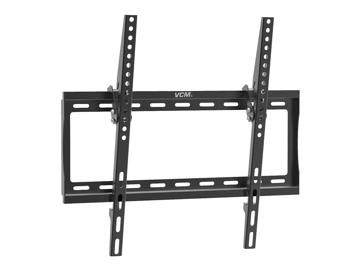 Montagem na parede de TV B-FN Preto A. 42 x L. 45 x P. 3 cm