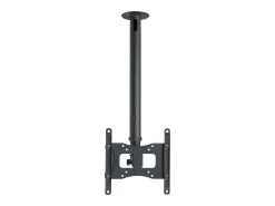 Montagem no teto de TV B-DX Preto A. 63 x L. 20 x P. 15 cm