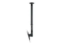 Montagem no teto de TV B-DX Preto A. 63 x L. 20 x P. 15 cm