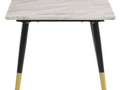 Monza | Mesa de apoio Mármore Preto Ouro