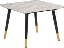 Monza | Mesa de apoio Mármore Preto Ouro