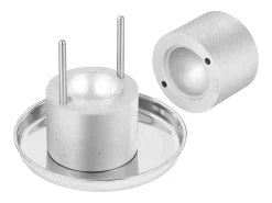 Máquina de Chopp SucceBuy 61 mm, Pressa de Chopp em Alumínio Redondo para Whisky, Prata