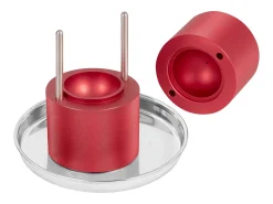 Máquina de Chopp SucceBuy 60 mm, Pressa de Chopp Esferas em Alumínio Redondo para Whisky, Vermelho