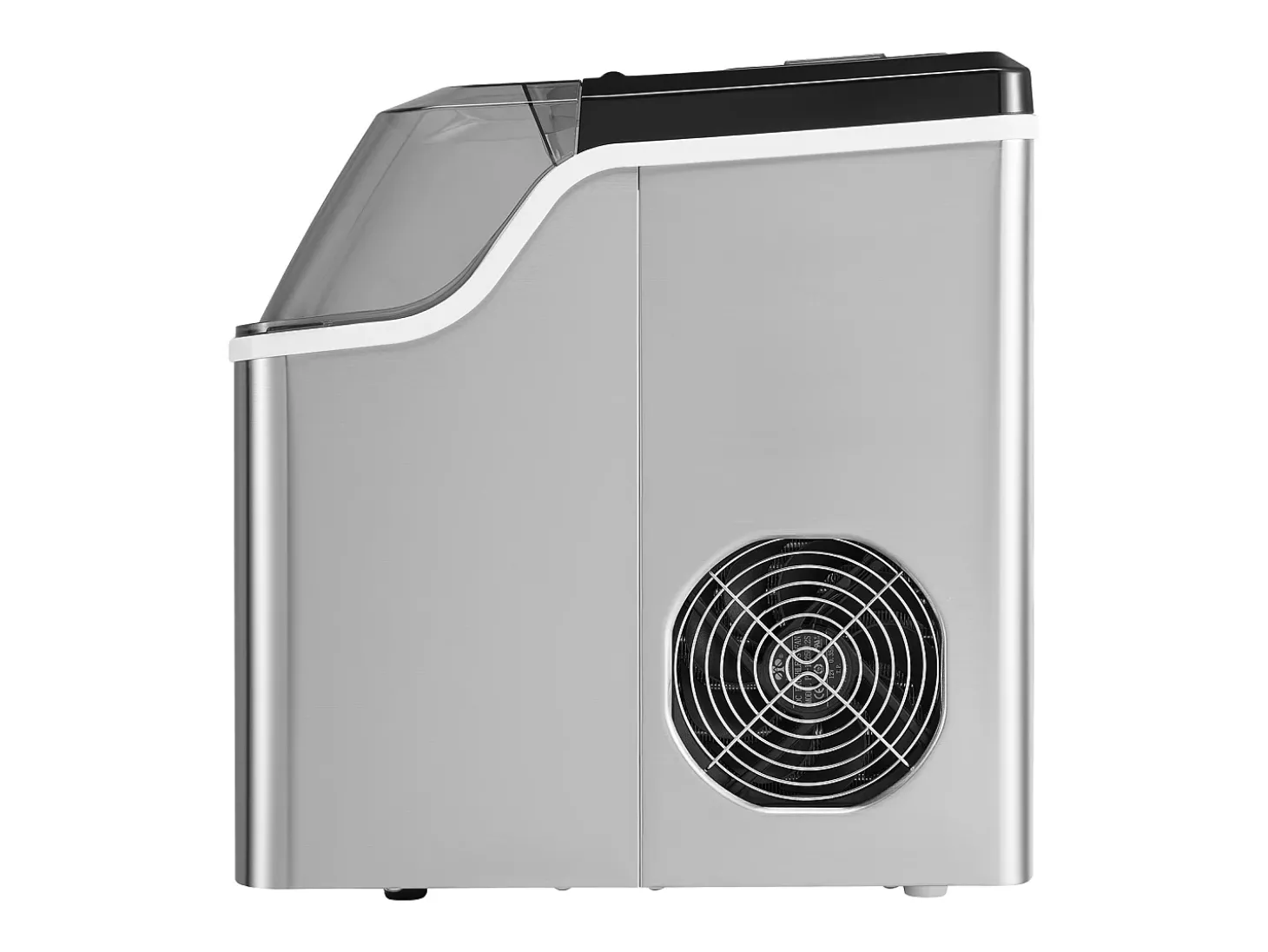 Máquina De Gelo De Bancada SucceBuy, 20.41 kg De Gelo Em 24 Horas, Autolimpante, Com Pá E Cesto
