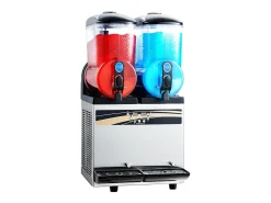 Máquina de Granito SucceBuy, 2 Reservatórios de 15 L, Aço Inoxidável, Distribuidor de Bebidas Geladas, para Casa, Restaurantes, Cafés, Bares