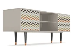 Mueble de TV - 170х69х48 cm - T2 - Bright Ripple, Areia