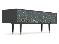 Mueble de TV - 170х59х48 cm - T4 - Foggy Lights, Antracite