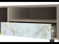 Mueble de TV - 115х59х48 cm - T3 - Golden Waves, Areia