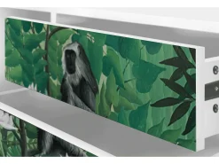 Mueble de TV - 170х59х48 cm - T4 - Jungles in Paris, Branco
