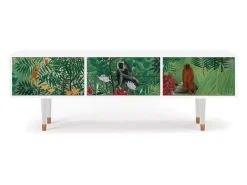 Mueble de TV - 170х59х48 cm - T4 - Jungles in Paris, Branco