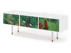 Mueble de TV - 170х59х48 cm - T4 - Jungles in Paris, Branco